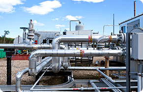 corrosion damange prevention on oil and gas plants